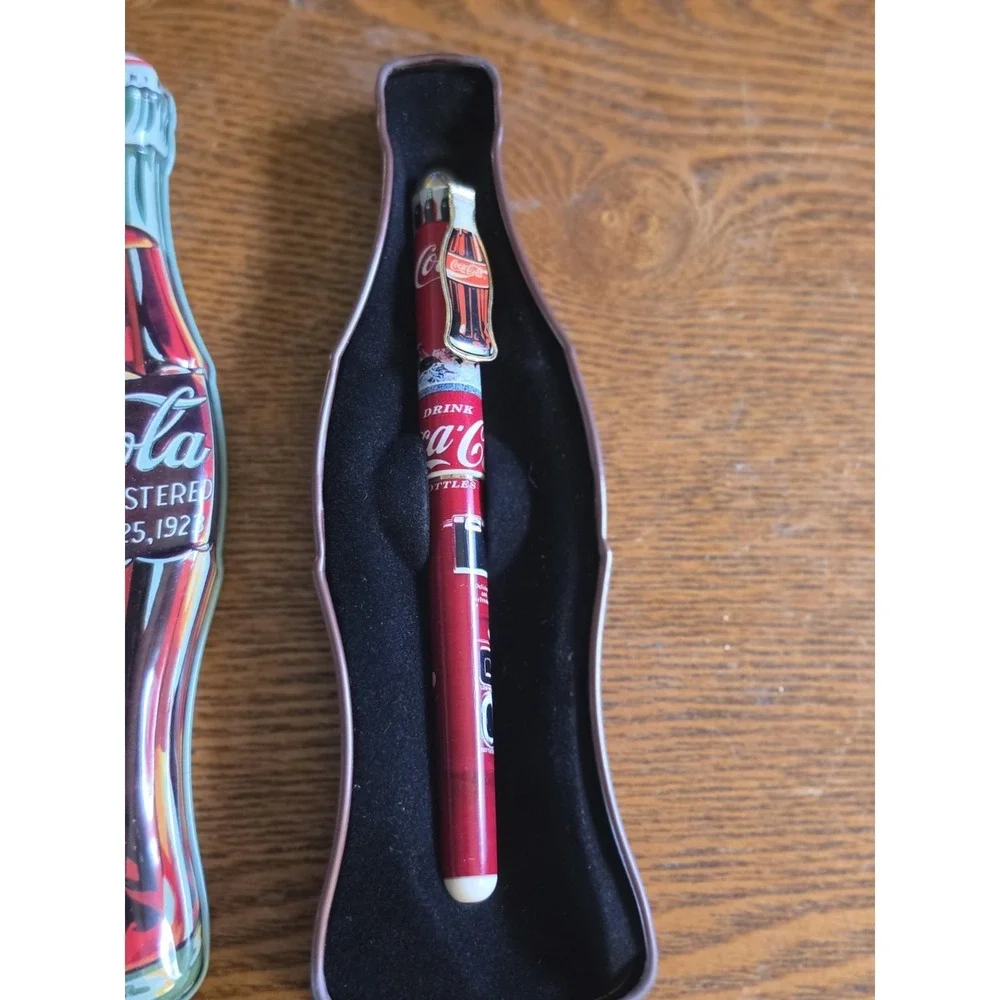 1996 Coca Cola Collectible Pen with Tin Case